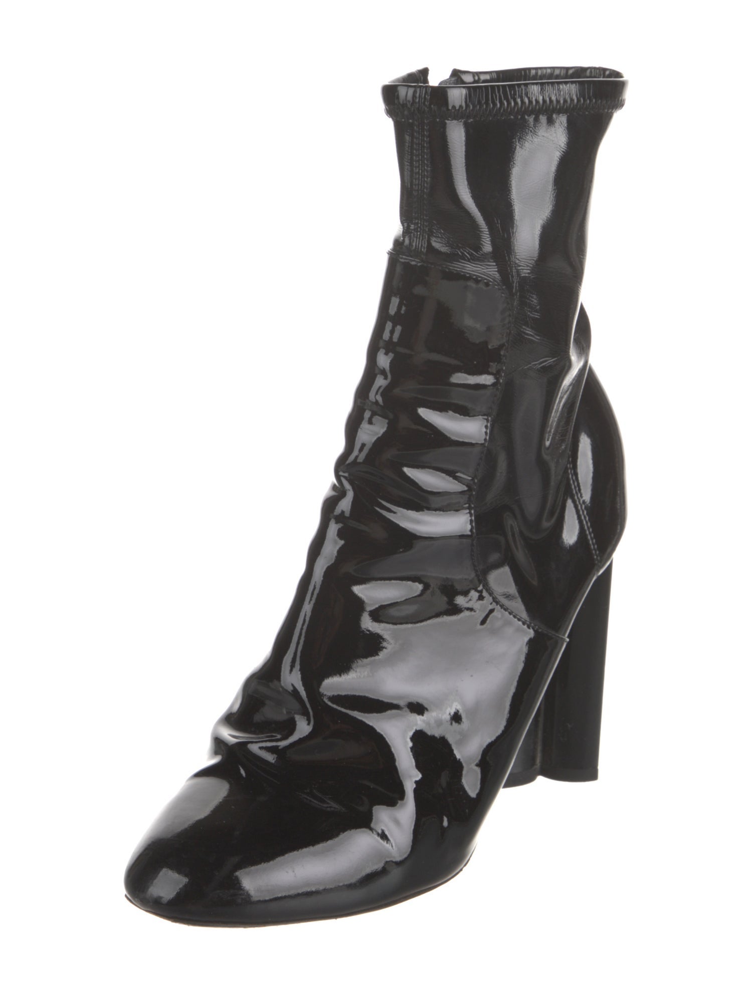 Louis Vuitton Patent Leather Sock Boots