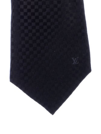 Louis Vuitton Silk Patterned Tie