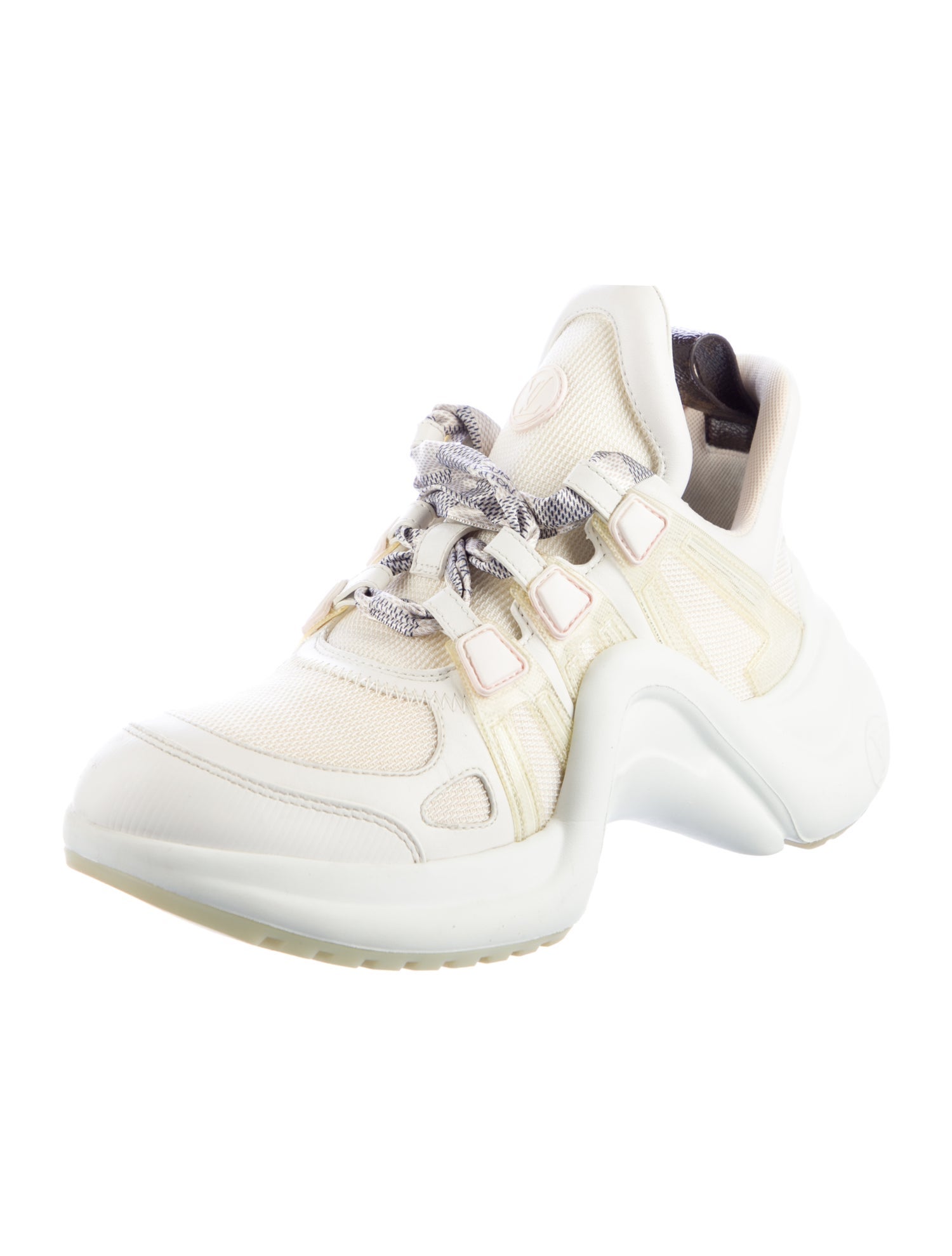Louis Vuitton Leather Chunky Sneakers