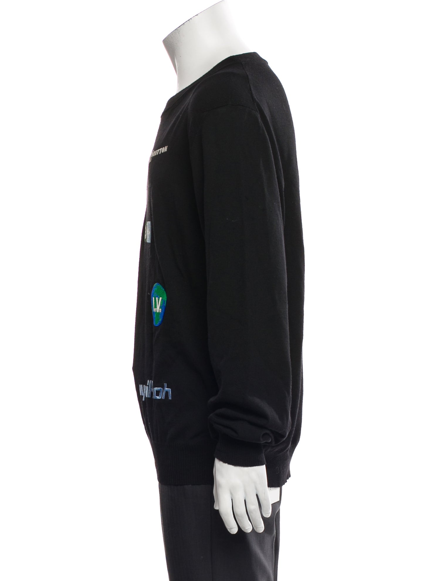 Louis Vuitton 2019 Signature Logo Pullover