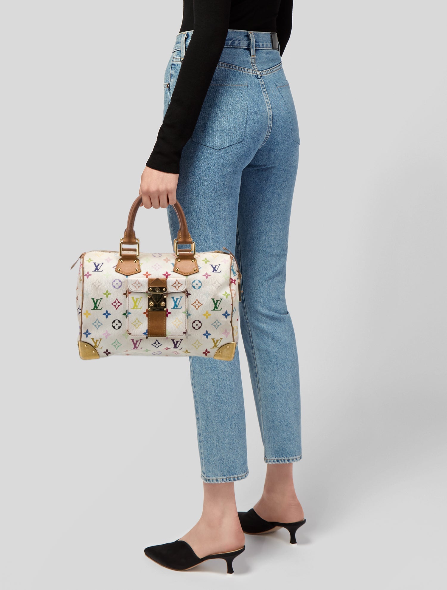 Louis Vuitton Multicolore Monogram Speedy 25 2025