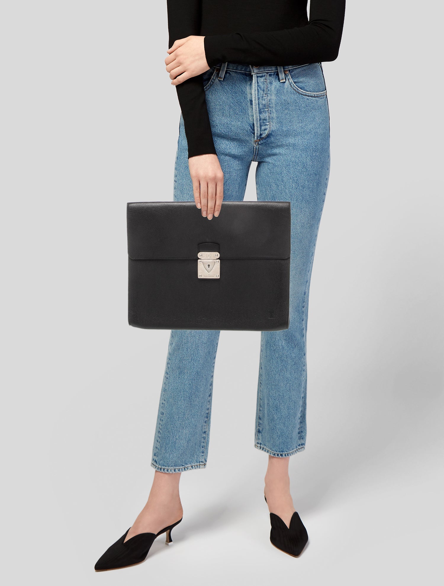 Louis Vuitton Taiga Leather Minuto Portfolio Vintage