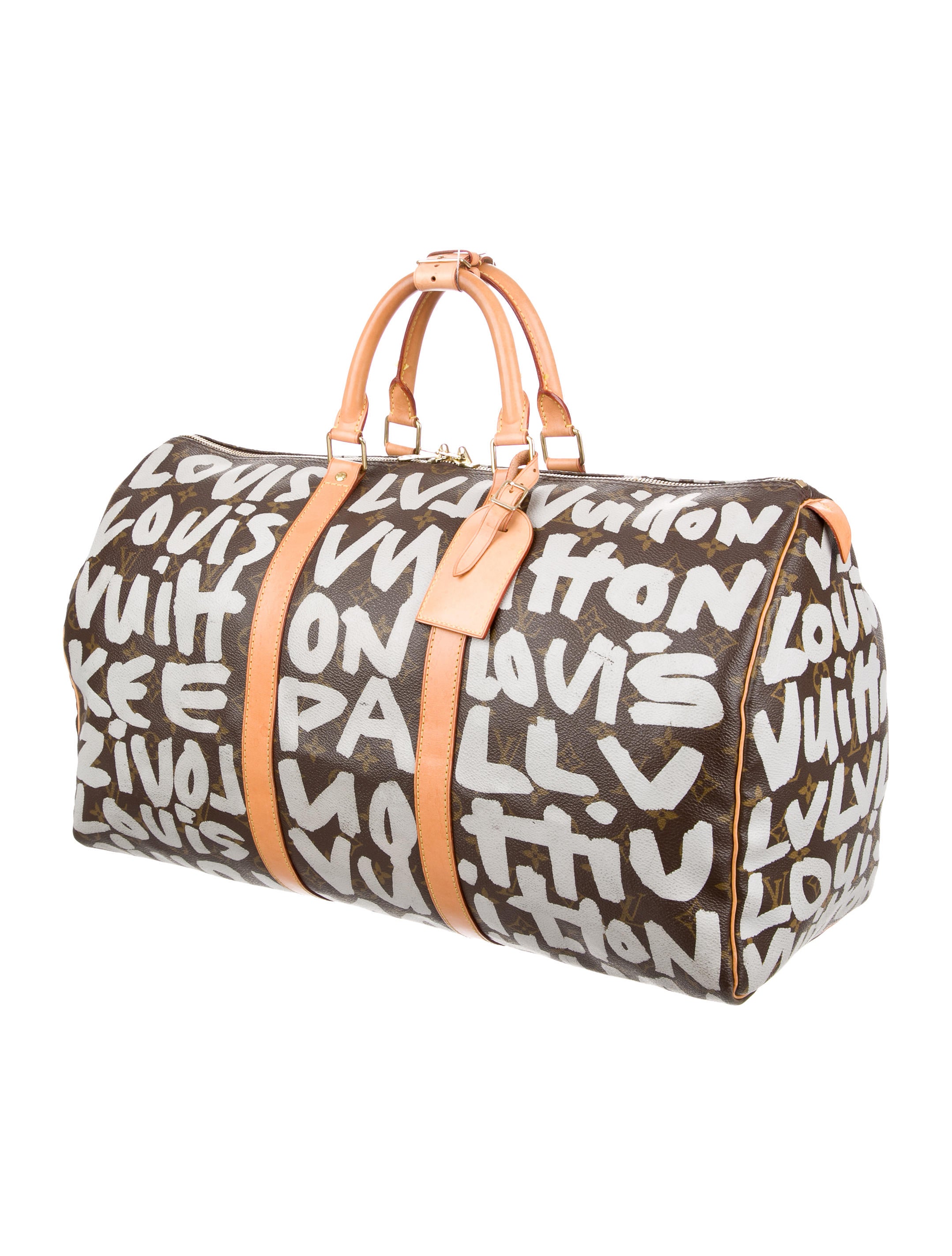Louis Vuitton Graffiti Keepall 50 Pink Confederated Tribes Of The Umatilla Indian Reservation