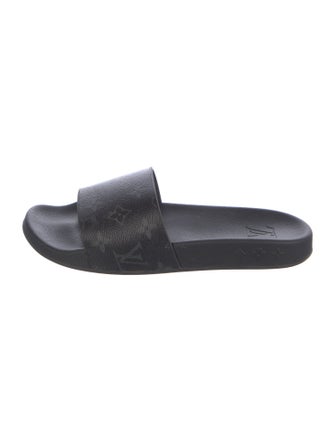 Louis Vuitton LV Monogram Rubber Slides