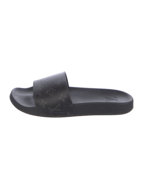Louis Vuitton LV Monogram Rubber Slides