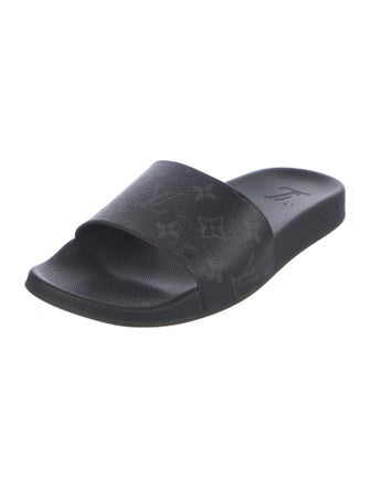 Louis Vuitton LV Monogram Rubber Slides