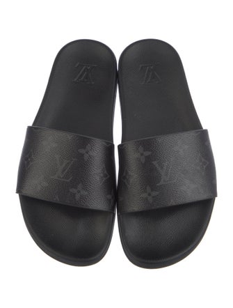 Louis Vuitton LV Monogram Rubber Slides