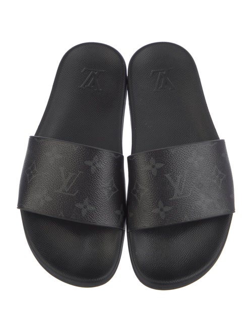 Louis Vuitton LV Monogram Rubber Slides