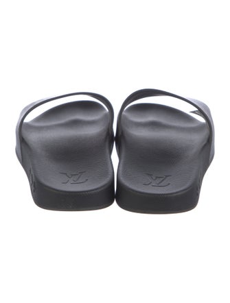 Louis Vuitton LV Monogram Rubber Slides