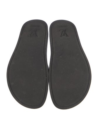 Louis Vuitton LV Monogram Rubber Slides