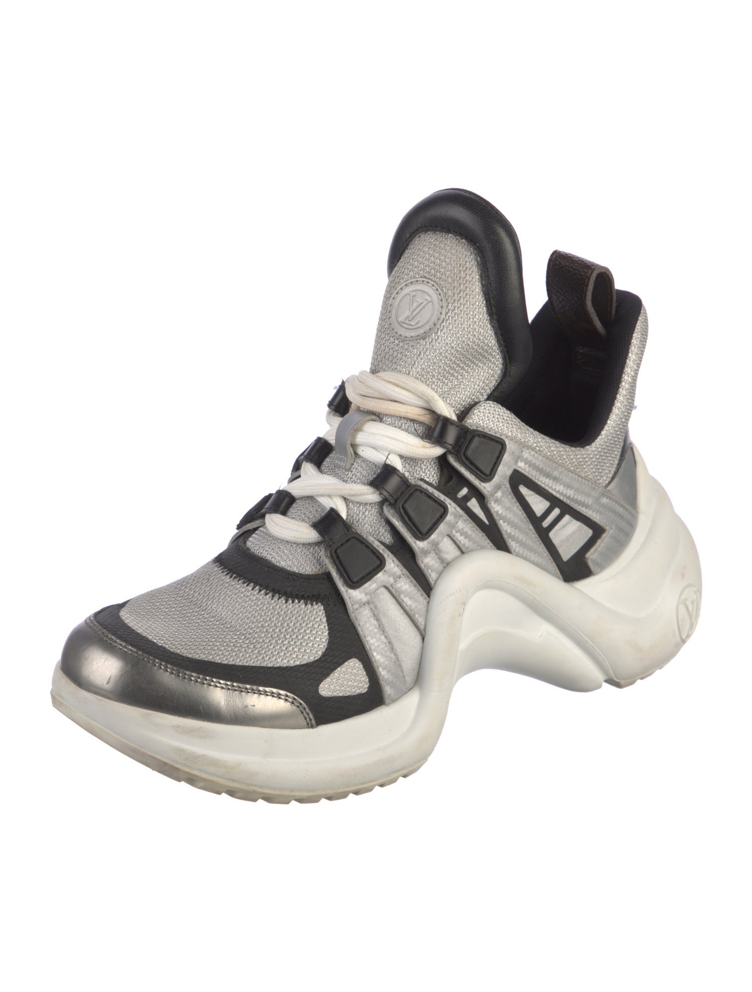 Louis Vuitton 2018 LV Monogram Chunky Sneakers