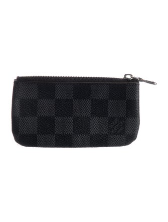 Louis Vuitton 2019 Damier Graphite Pattern Key Holder