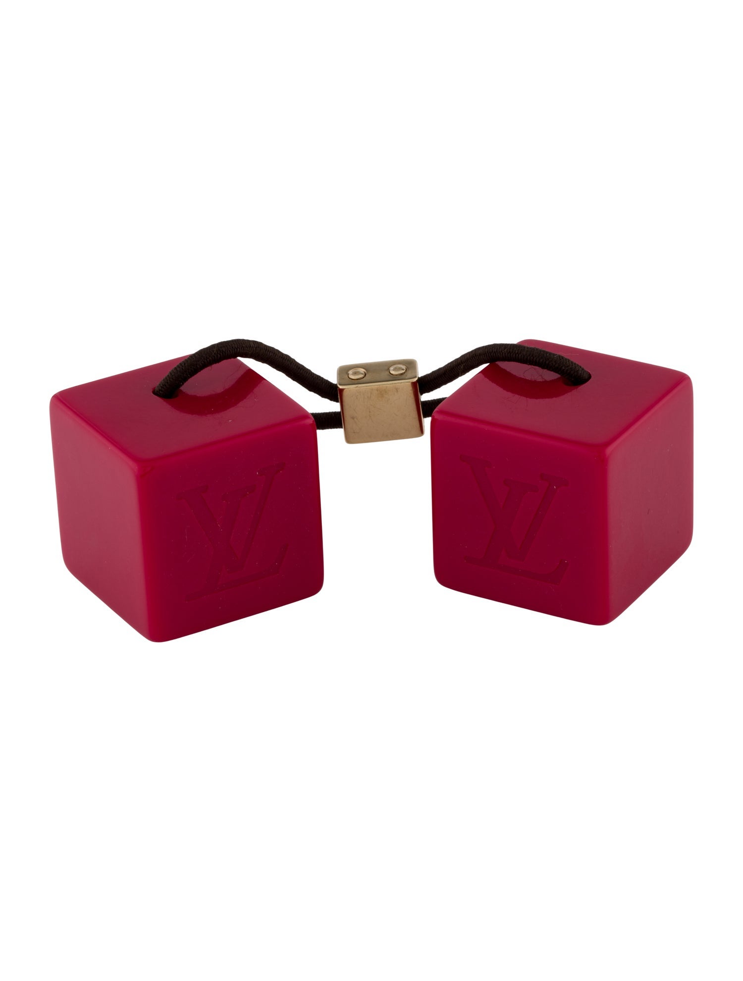 Louis Vuitton Cube Hair Tie