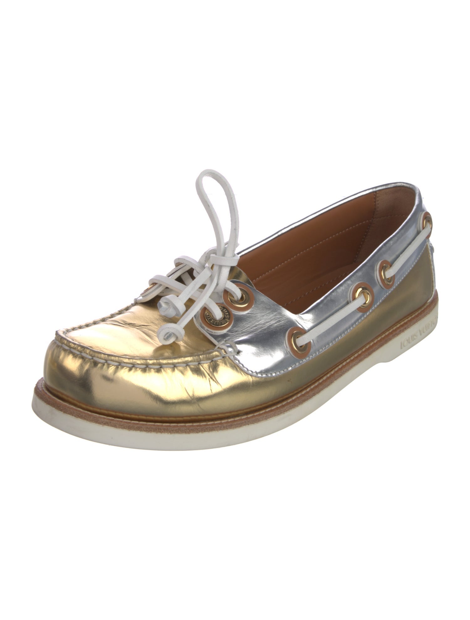 Louis Vuitton Leather Loafers