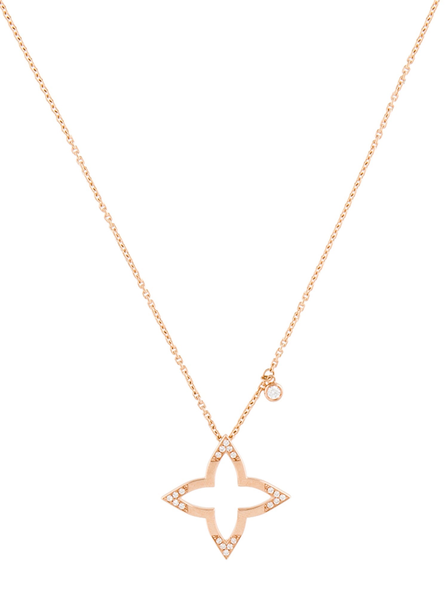 Louis Vuitton Ombre Blossom Pendant Necklace