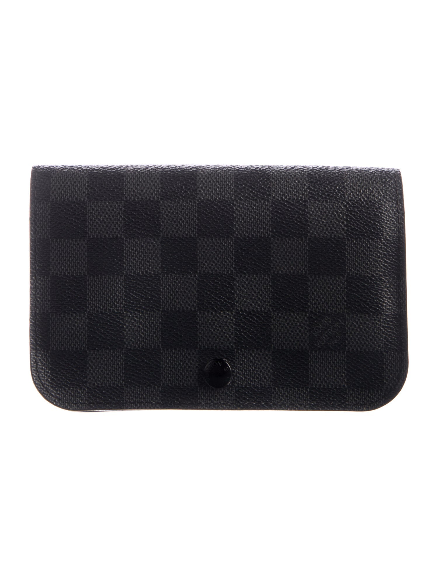 Louis Vuitton Damier Graphite Pattern Leather Wallet
