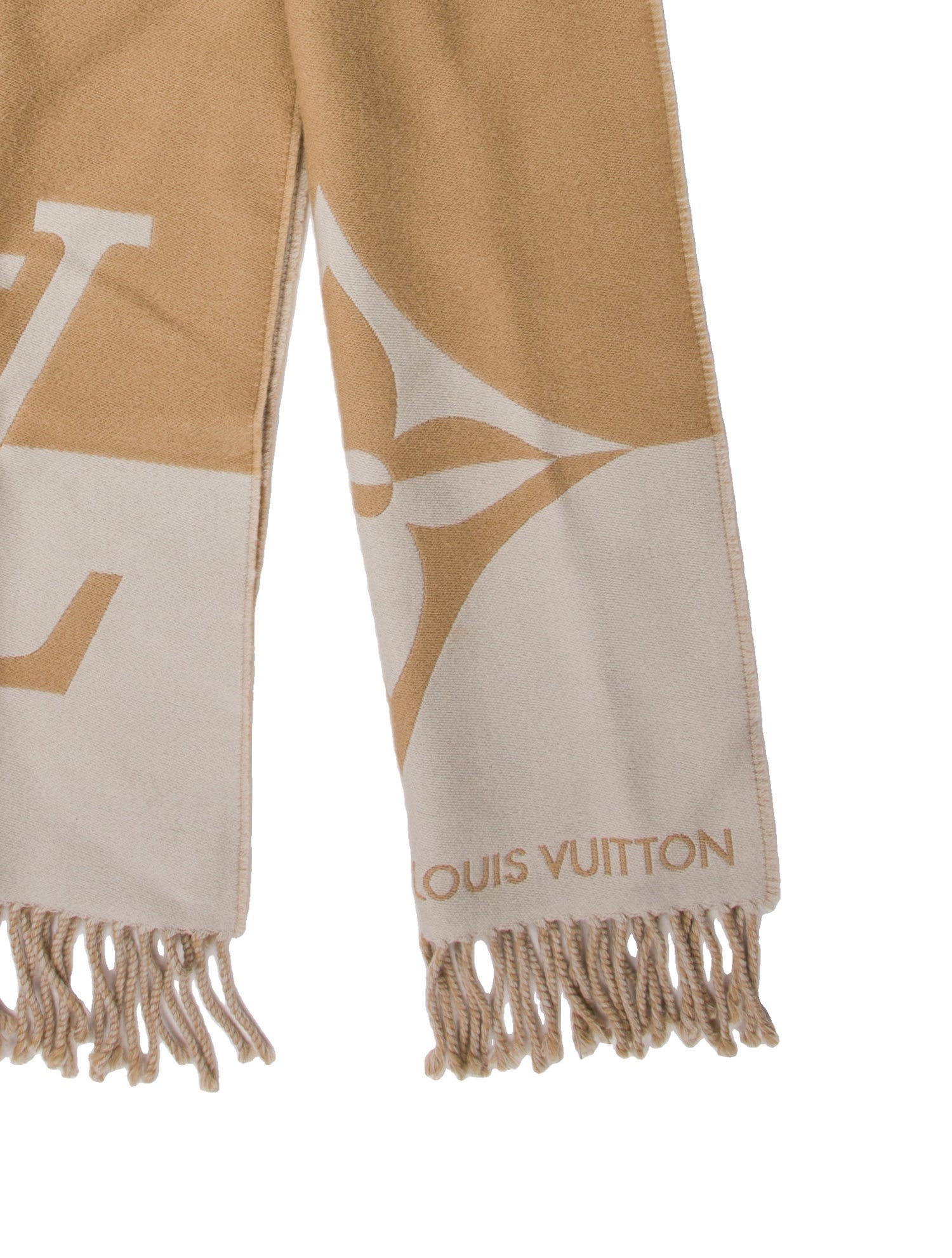 Louis Vuitton Graphic Dual Cashmere Scarf