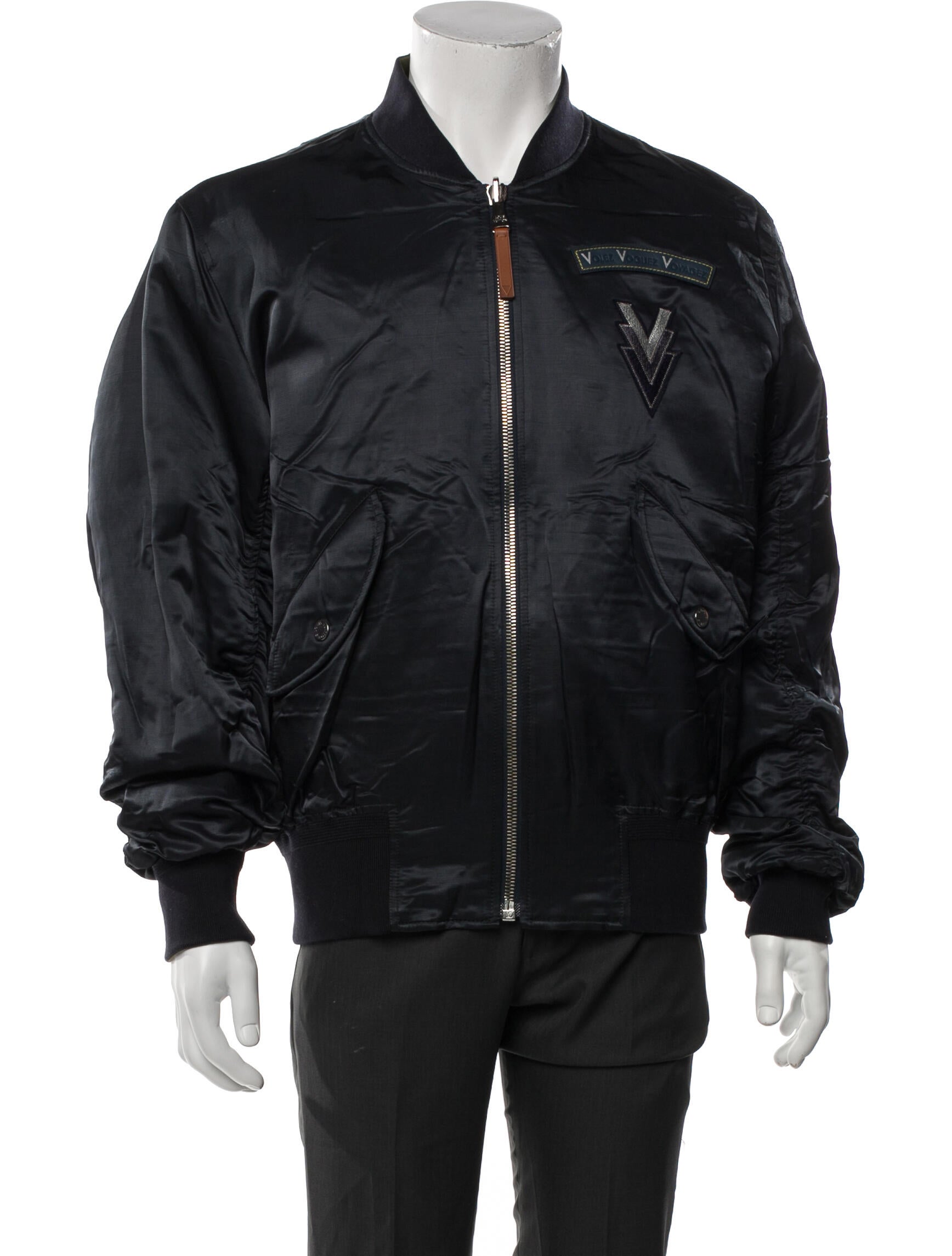 Louis Vuitton 2015 Wool Bomber Jacket