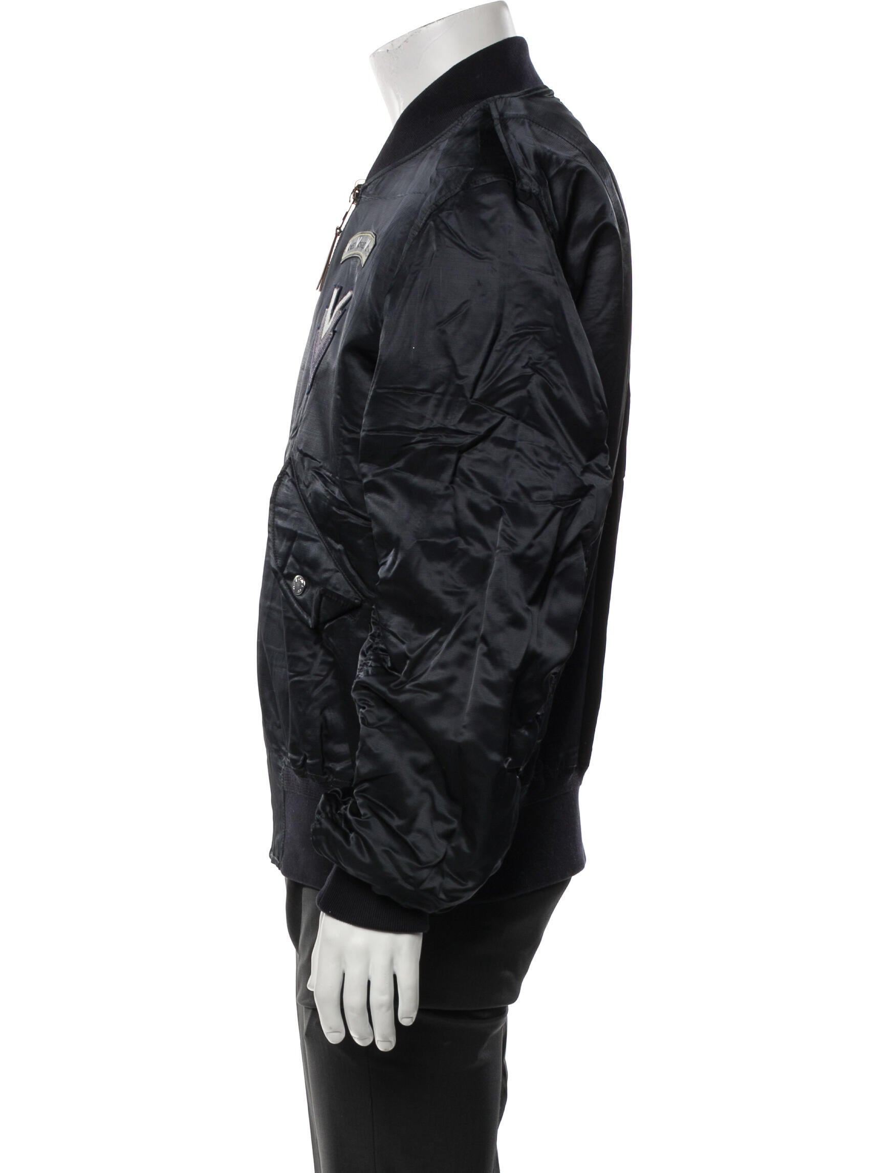 Louis Vuitton 2015 Wool Bomber Jacket