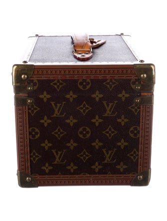 Louis Vuitton Monogram Boite Flacons Vanity Trunk Train Case