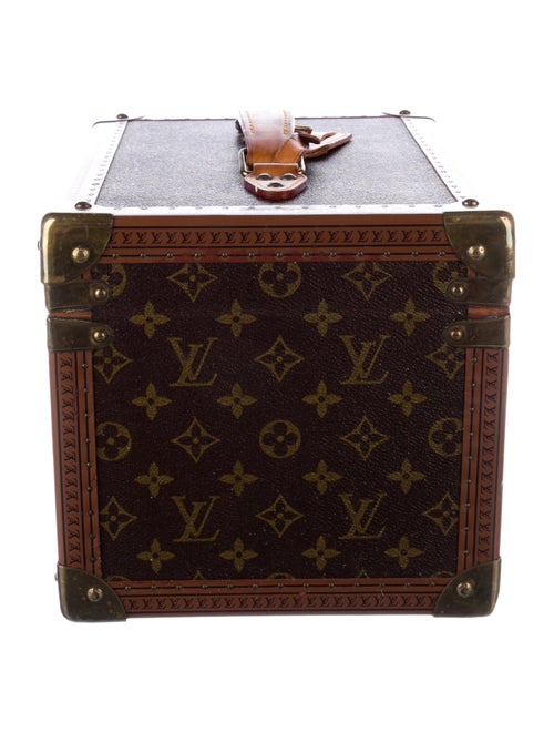Louis Vuitton Monogram Boite Flacons Vanity Trunk Train Case