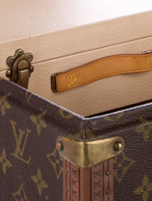 Louis Vuitton Monogram Boite Flacons Vanity Trunk Train Case