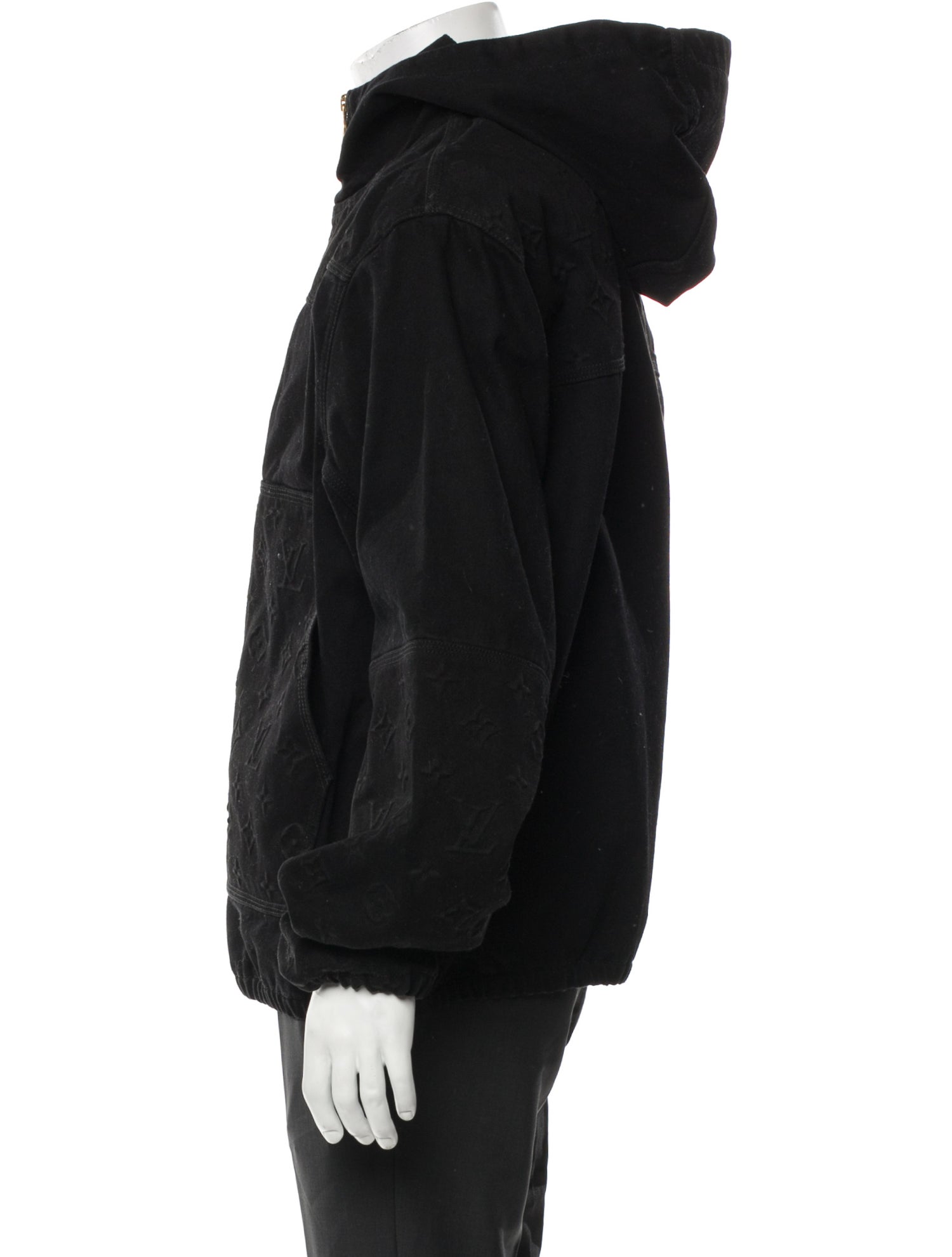 Louis Vuitton 2022 Monogram Pattern Puffer Coat