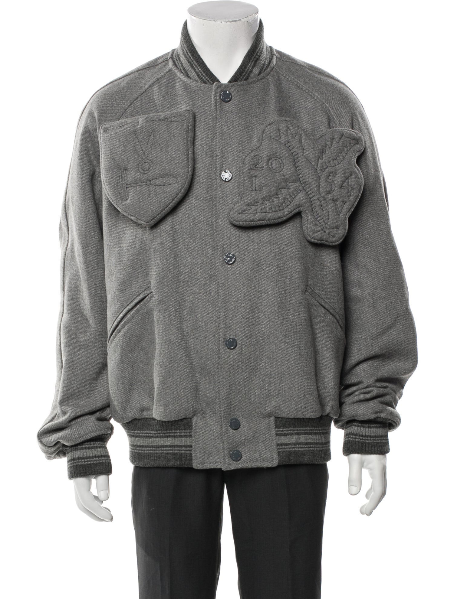 Louis Vuitton 2019 Signature Logo Jacket