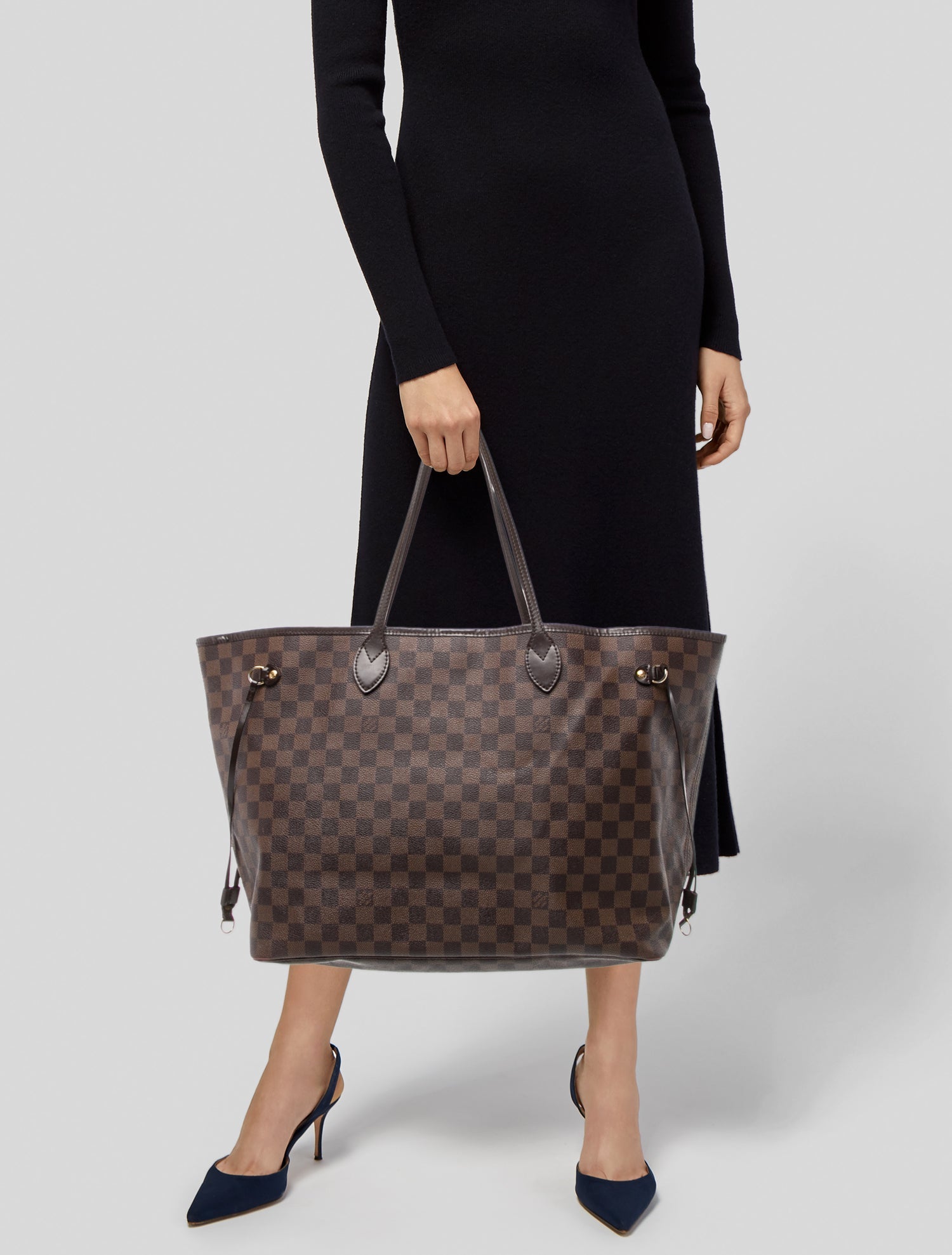 Louis Vuitton Damier Ebene Neverfull GM Vintage