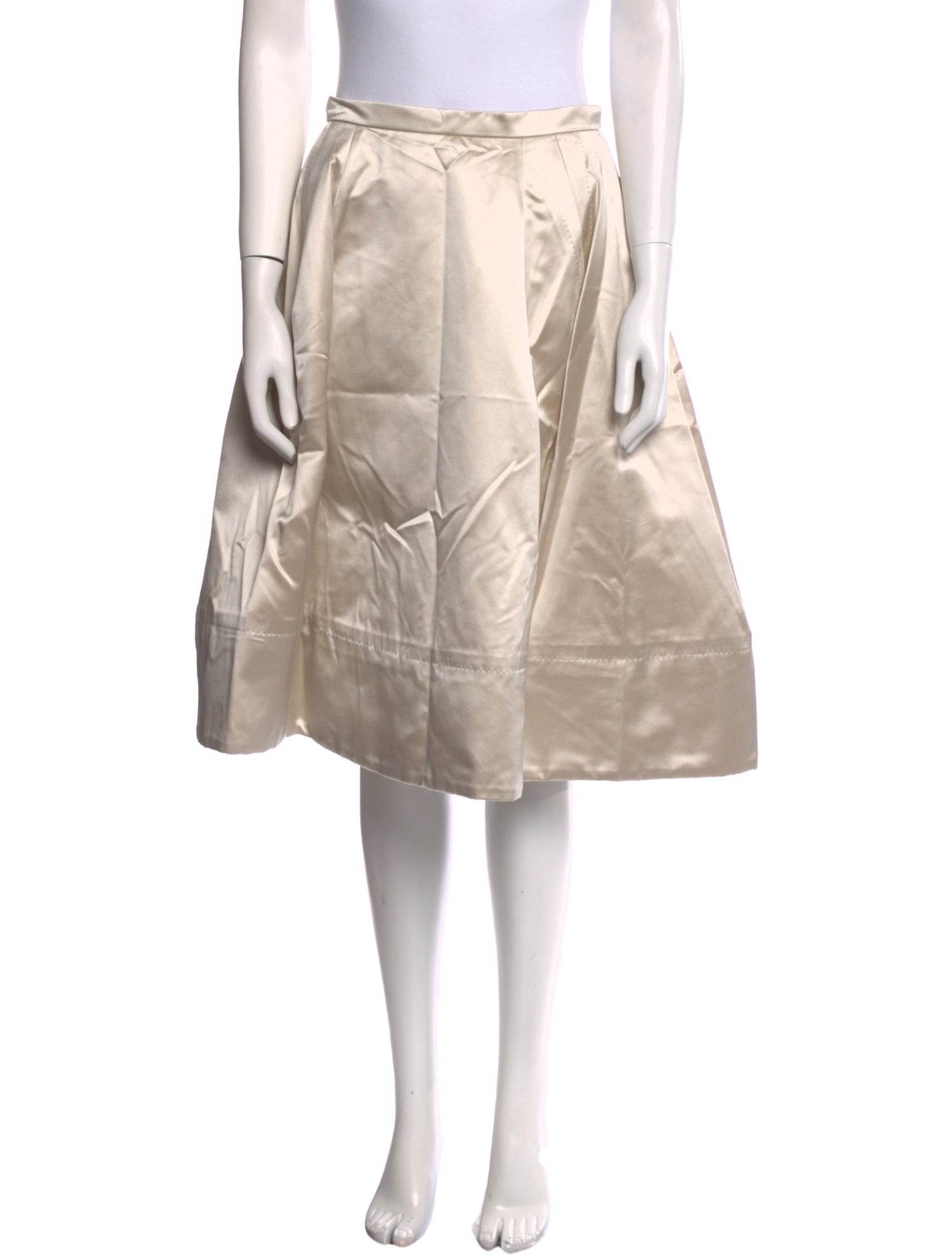 Louis Vuitton Vintage Knee-Length Skirt