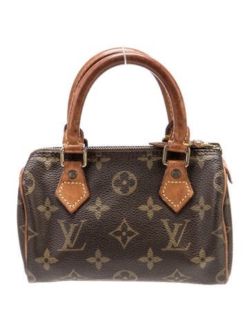 Louis Vuitton Mini Bags LV Monogram Speedy HL Vintage