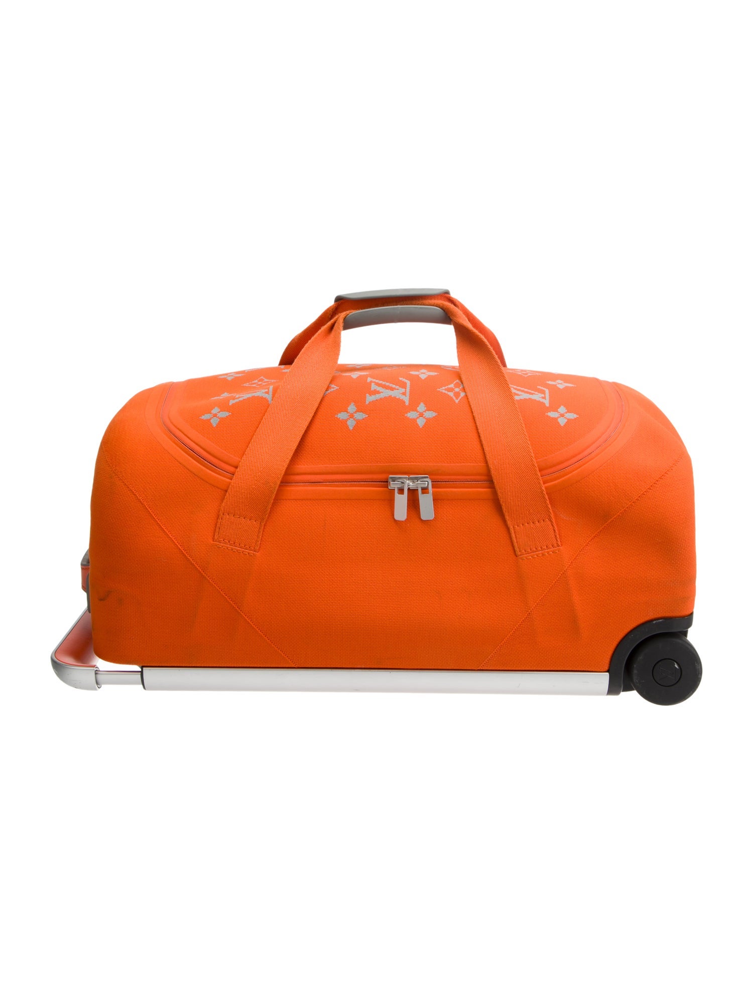 Louis Vuitton Orange Monogram Suitcase