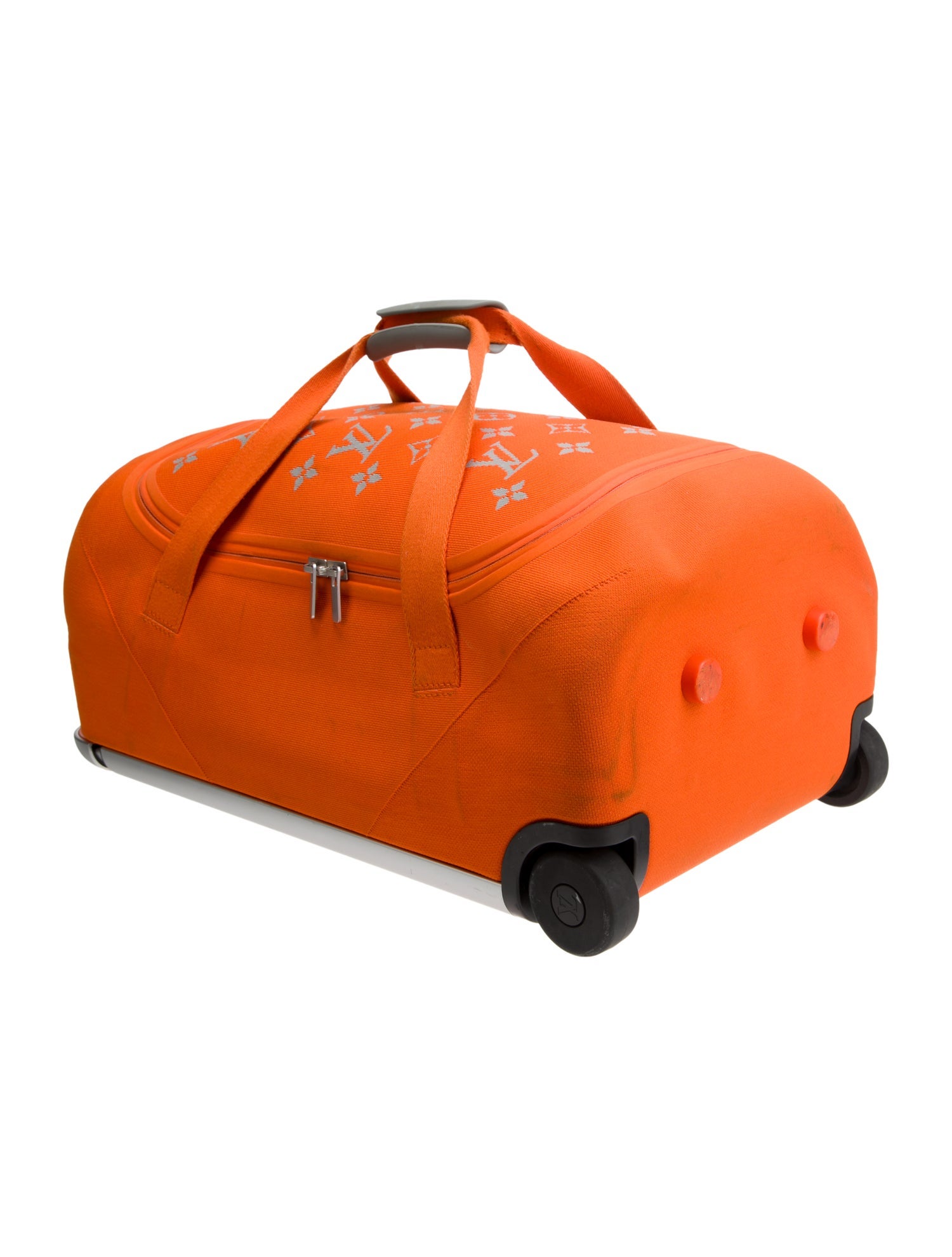 Louis Vuitton Orange Monogram Suitcase
