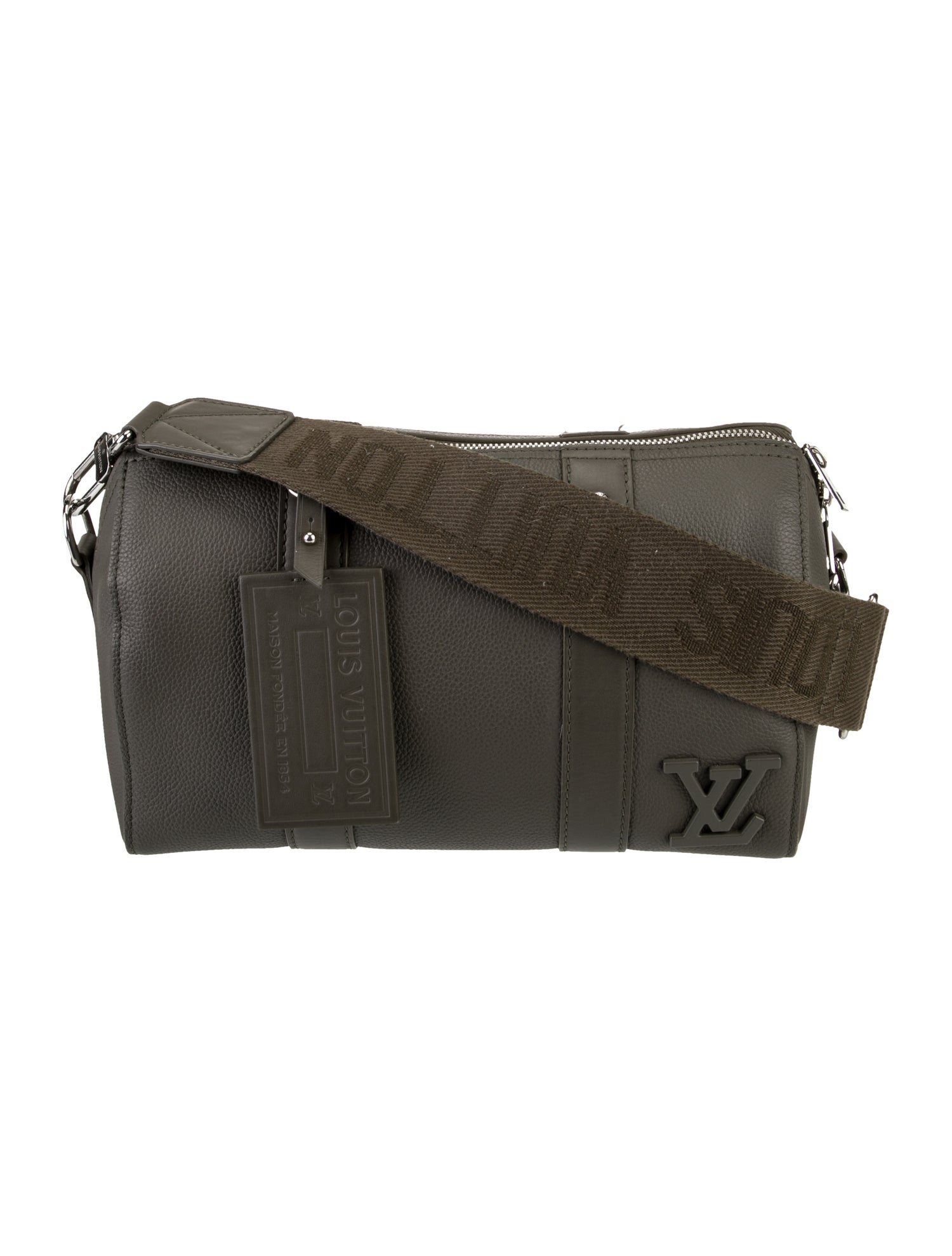 Louis Vuitton Leather City Keepall