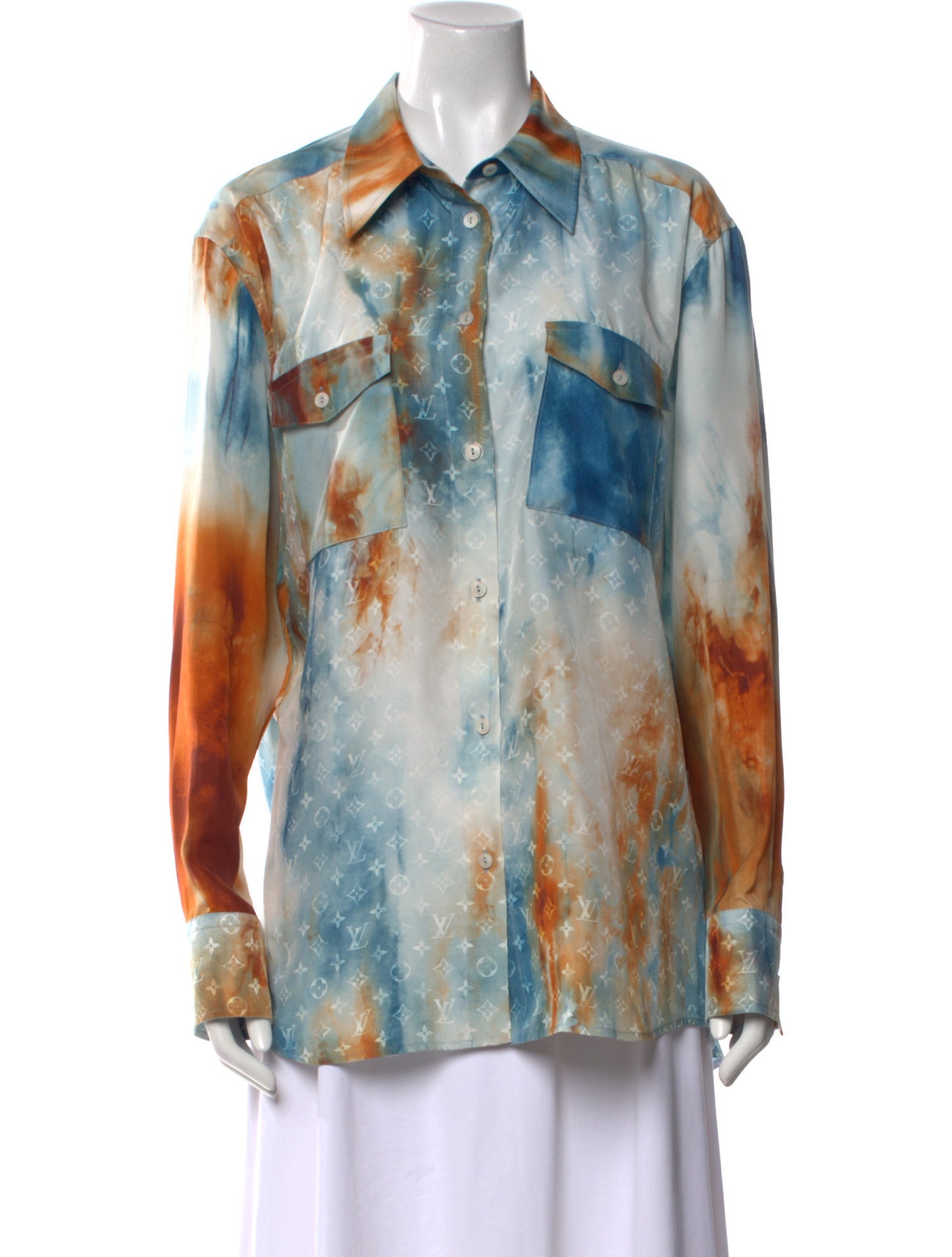 Louis Vuitton 2024 'Tie Dye' Blouse