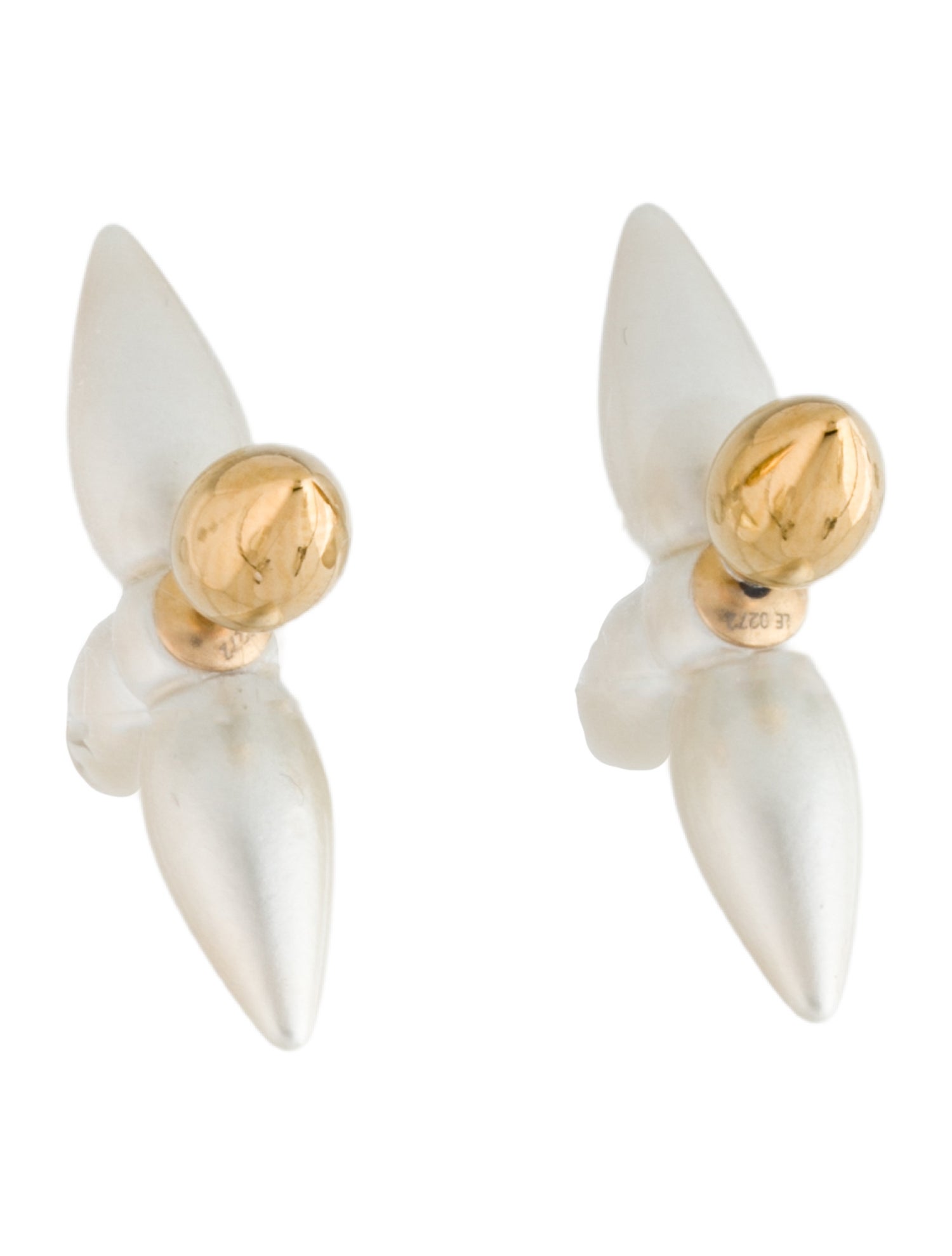 Louis Vuitton Faux Pearl Louisette Earrings
