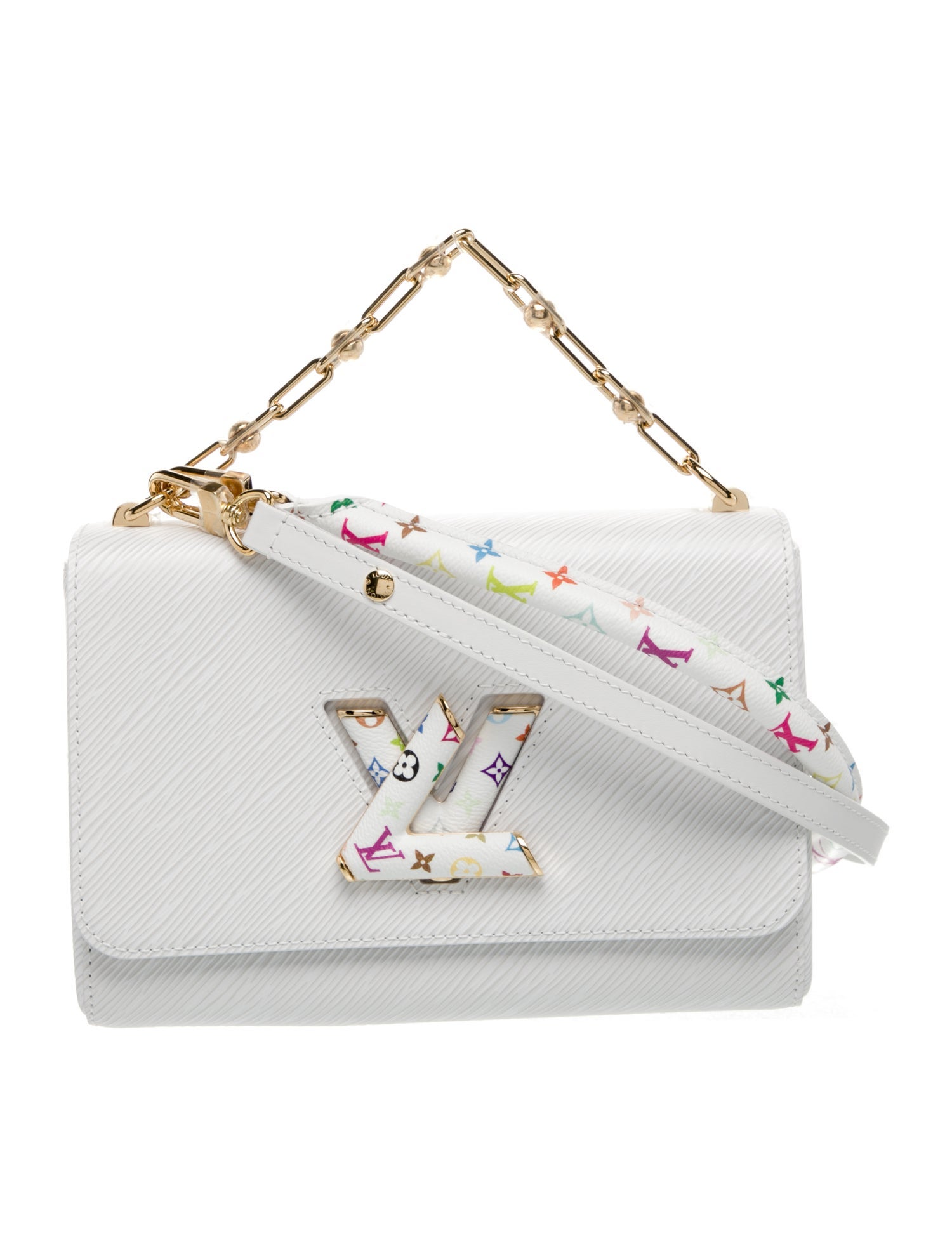 Louis Vuitton Multicolore Monogram x Takashi Murakami Slim Twist MM 2025