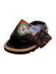 Louis Vuitton Monogram Pattern Nylon Slides
