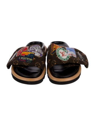 Louis Vuitton Monogram Pattern Nylon Slides