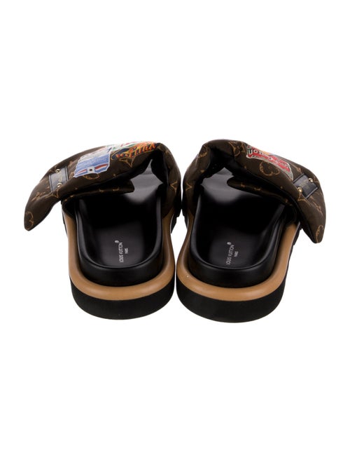 Louis Vuitton Monogram Pattern Nylon Slides