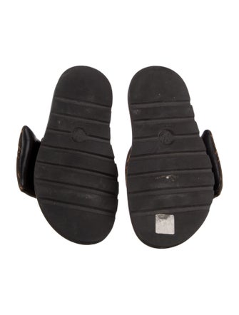 Louis Vuitton Monogram Pattern Nylon Slides