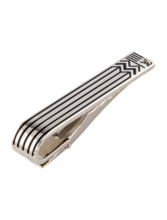 Louis Vuitton Enamel Tie Clip