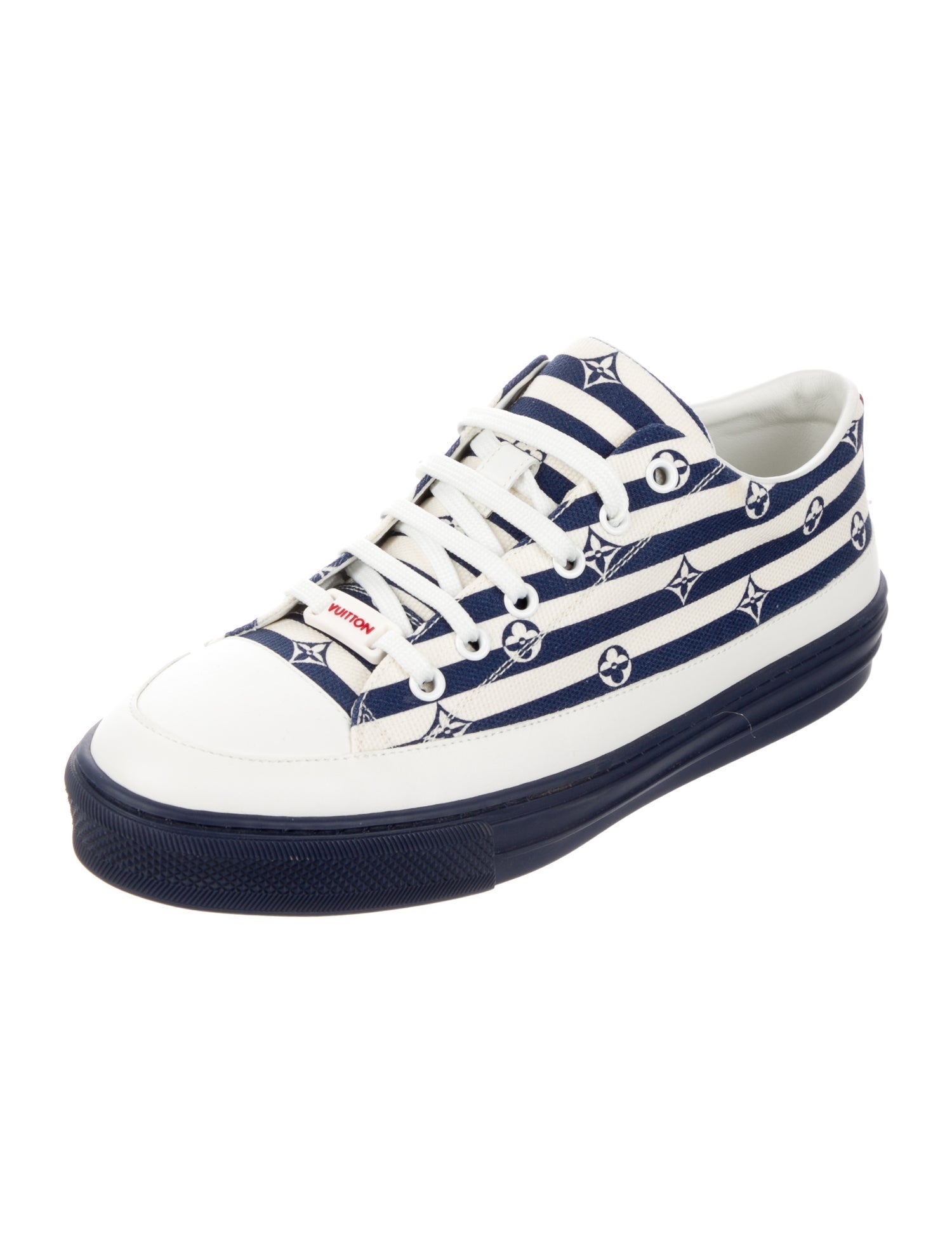 Louis Vuitton Escale Pattern Canvas Sneakers