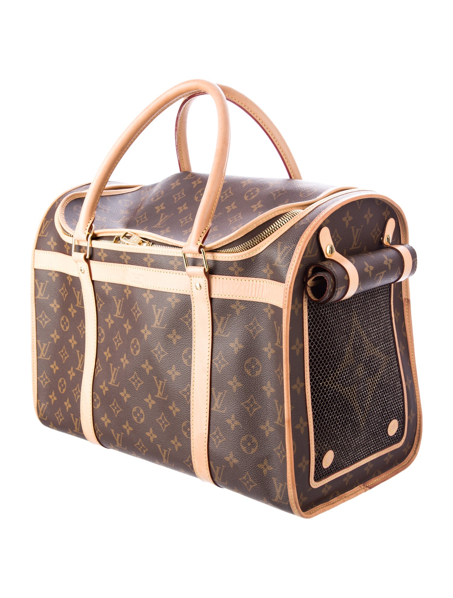 Louis Vuitton Monogram Sac Chien 50 Pet Carrier