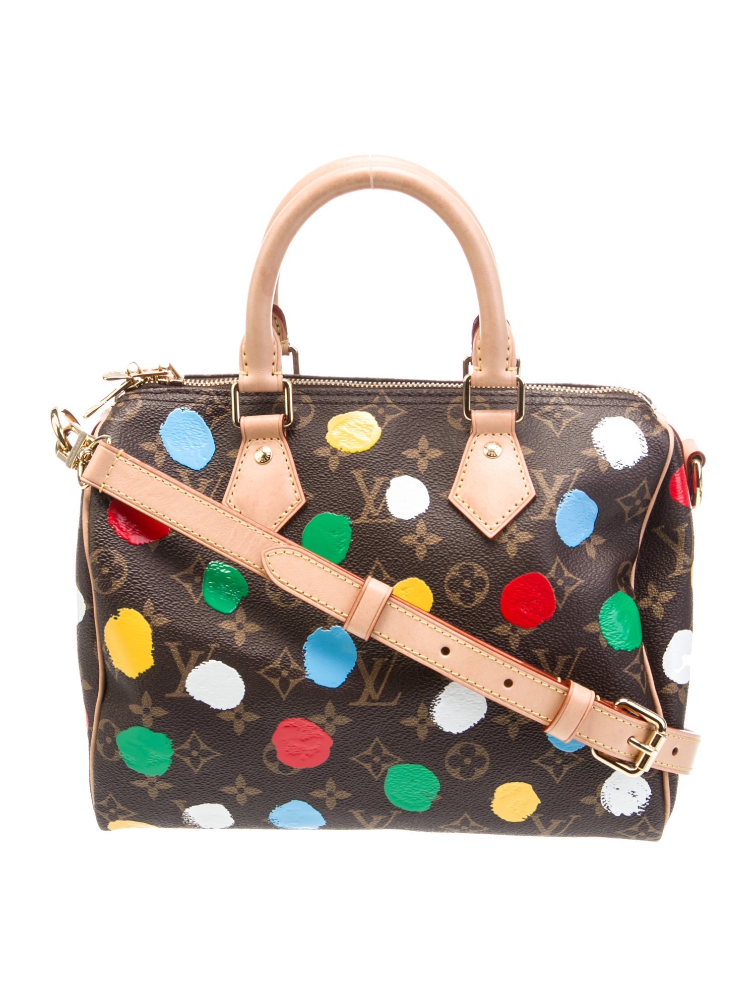 Louis Vuitton Monogram Painted Dots Infinity Speedy Bandouliere 25 2023