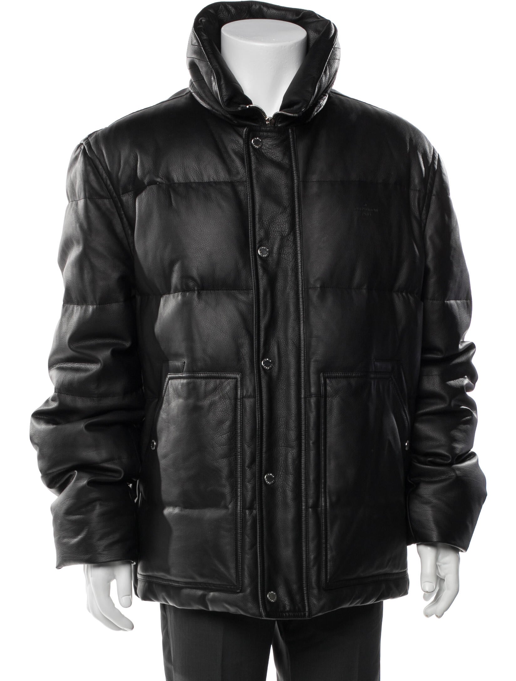 Louis Vuitton 2013 Signature Logo Puffer Coat