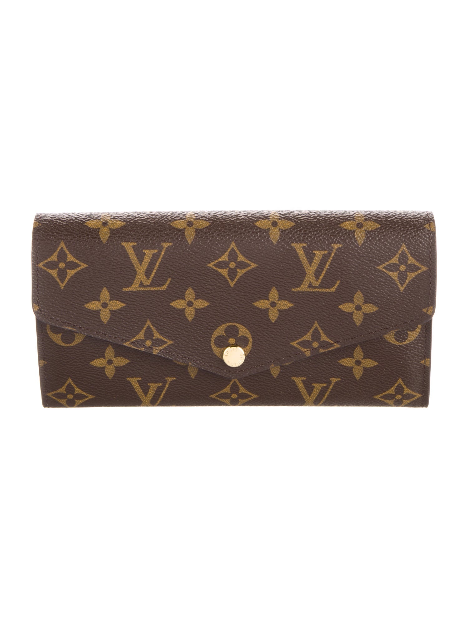 Louis Vuitton 2015 LV Monogram Sarah Wallet