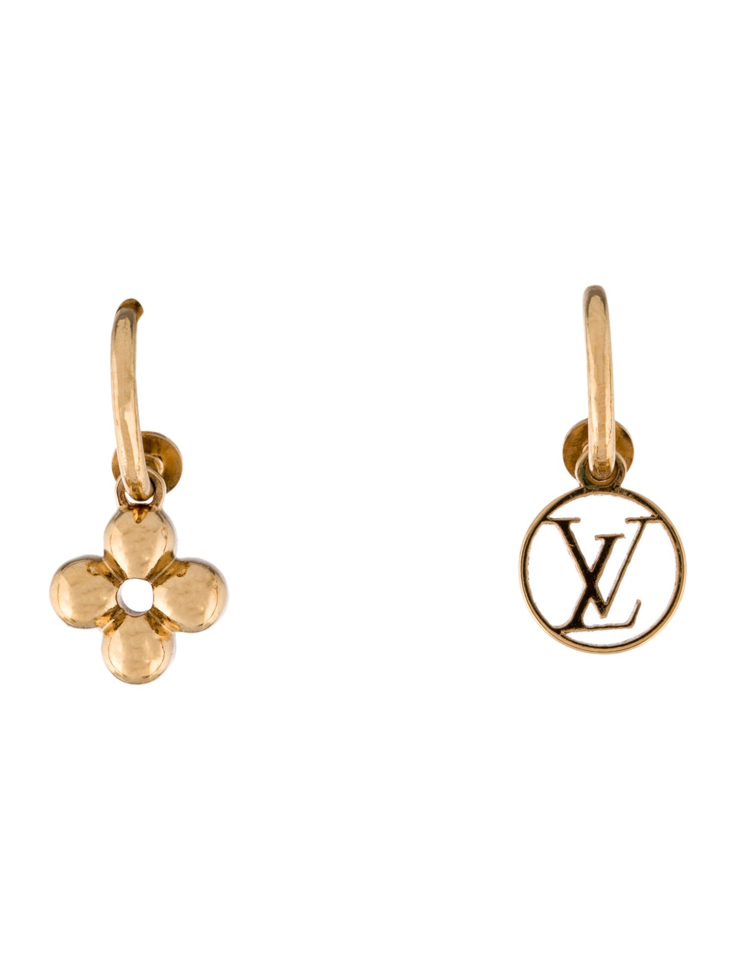 Louis Vuitton Blooming Drop Earrings