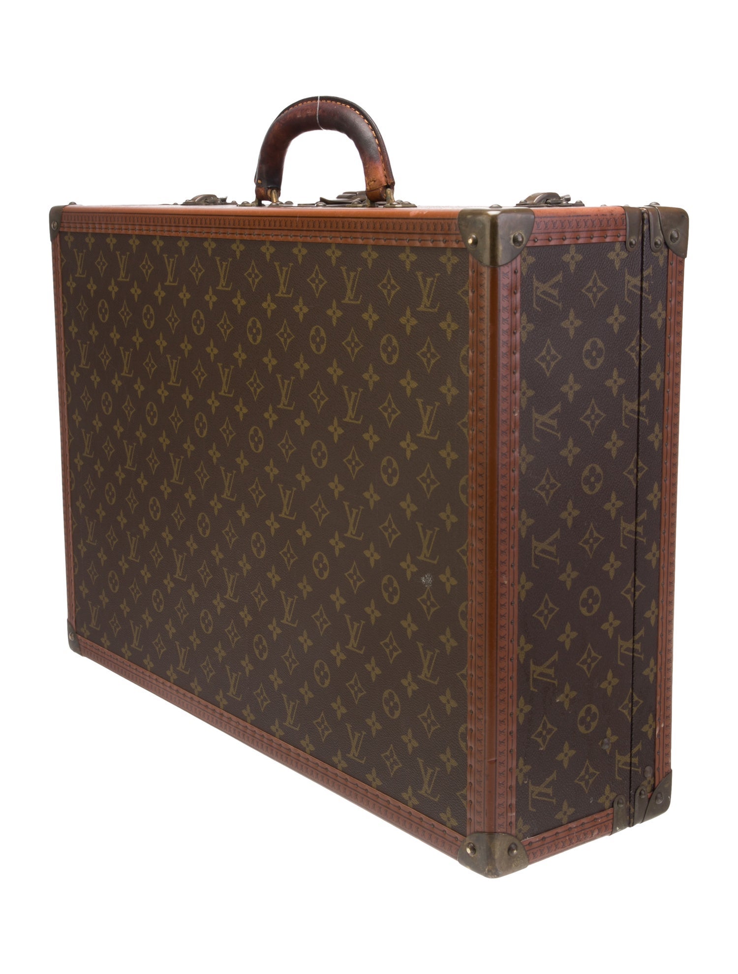 Louis Vuitton Monogram Alzer Trunk 60