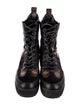 Louis Vuitton 2018 LV Monogram Combat Boots